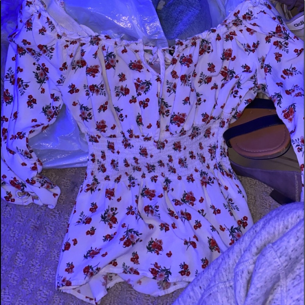 floral no boundaries blouse